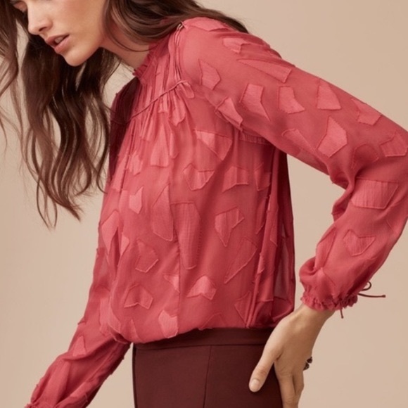 ARITZIA Le Fou Wilfred Henriette Blouse - Ash XXS - Picture 6 of 7